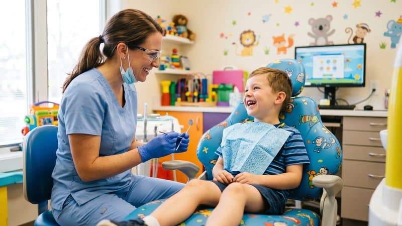 Odontopediatría en clínica dental de Vigo