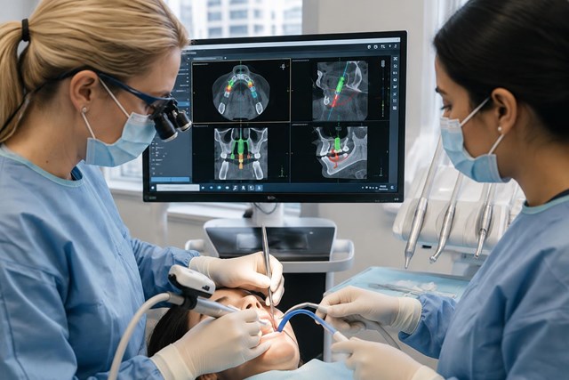 Recupera tu sonrisa con implantes dentales Navident en Cangas - Imagen 1