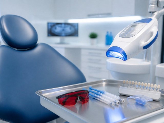 Sonríe sin miedo: blanqueamiento dental con láser de diodo en Vilaboa